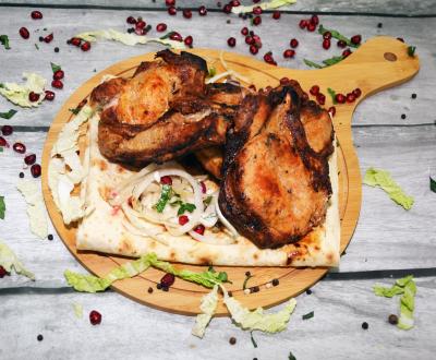 Шашлык из свинины корейка